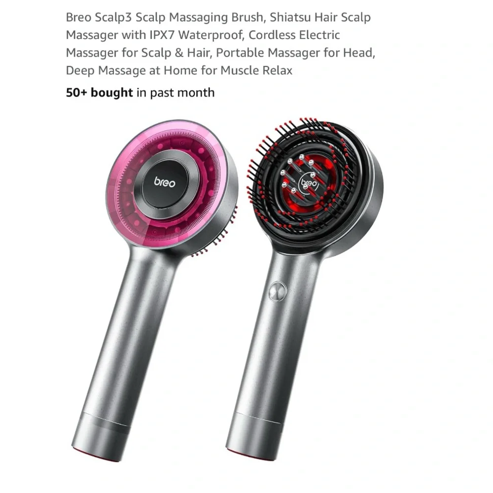 Breo Scalp 3 Massaging Brush - Picture 4 of 5